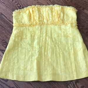 Lily Pulitzer strapless top